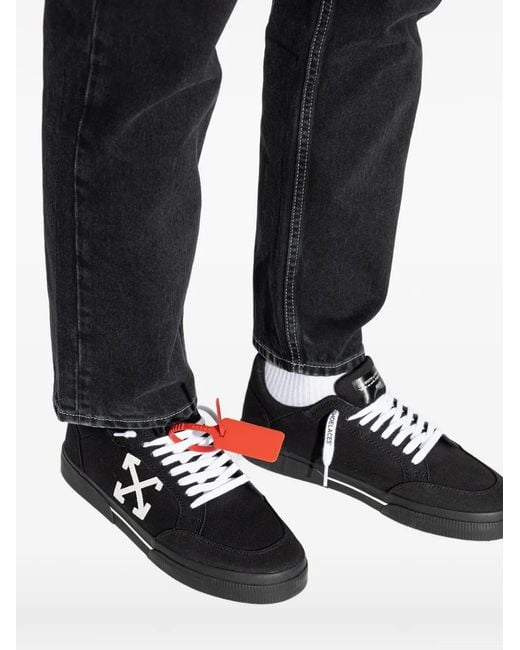 Off-White c/o Virgil Abloh White Vulcanized Low Sneakers for men