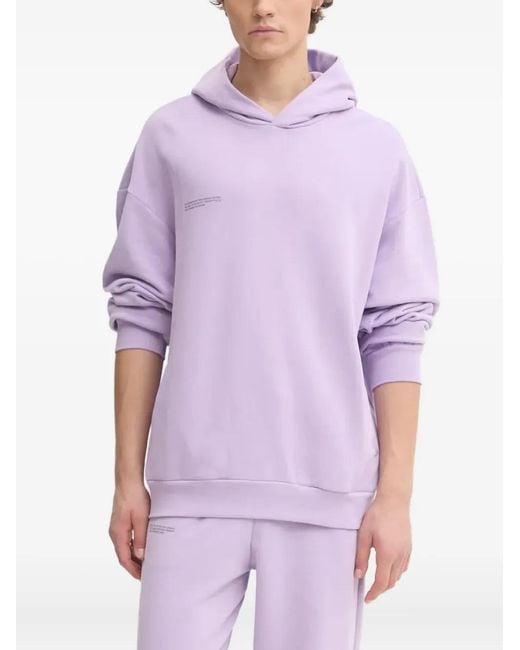PANGAIA Purple 365 Cotton Hoodie