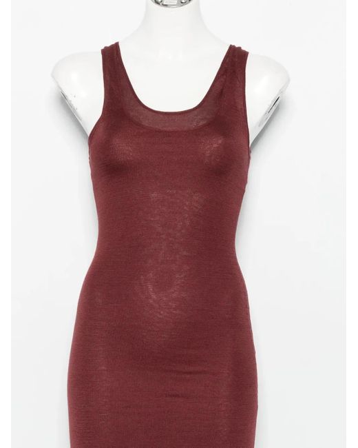 AYA MUSE Red Sleeveless Maxi Dress