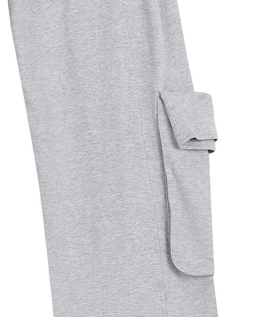 OPEN YY Gray Rolled-Waist Cargo Trousers