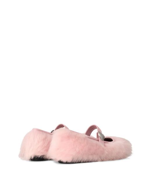 UGG Ambush Mary Jane Shoes in Pink | Lyst