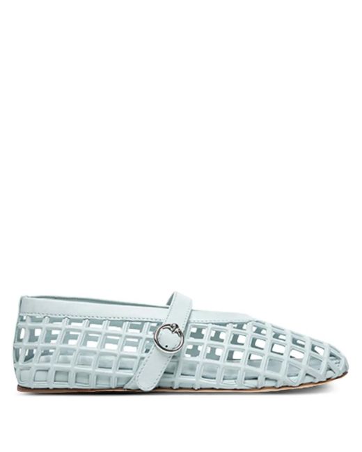 3Juin Blue Buckle Ballet Flats