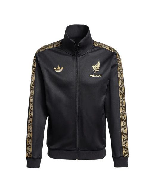 Adidas Black Mexico Originals Track Jacket for men