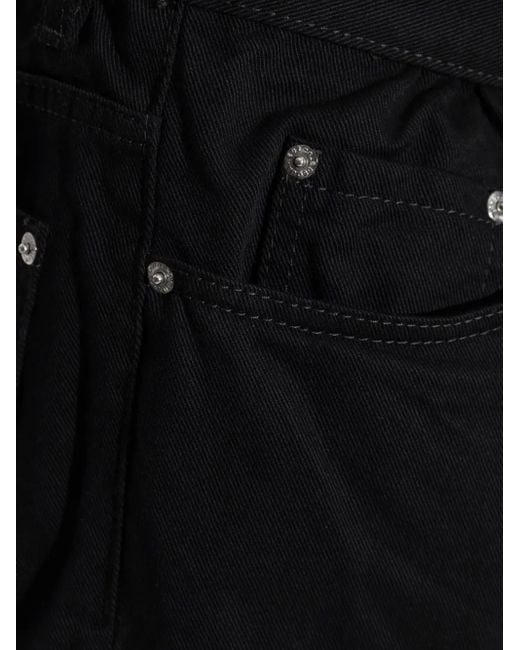 DSquared² Black Cotton Jeans for men