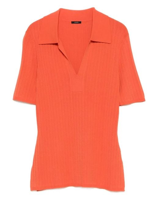 Joseph ポロネック トップ Orange