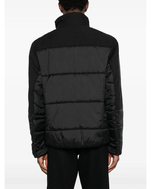 Boss Gefütterte Jacke Mit Logo-Print in Black für Herren