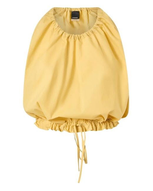 Pinko ドローストリング ブラウス Yellow