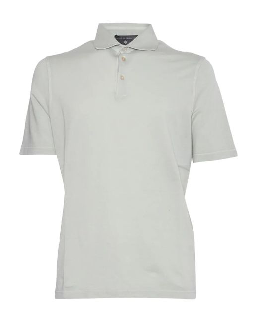 Polo de manga corta FILIPPO DE LAURENTIIS de hombre de color White