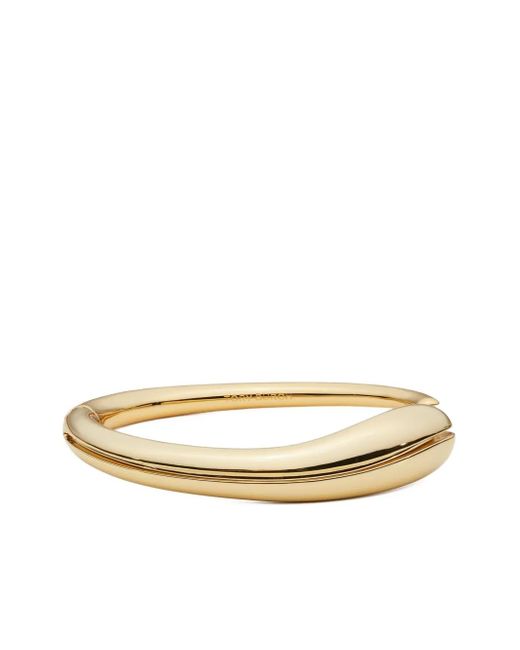 Tory Burch Natural Pierced Cuff Bracelet