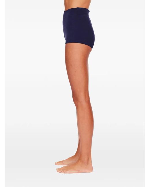 The Upside Blue Fox Ribbed Shortie
