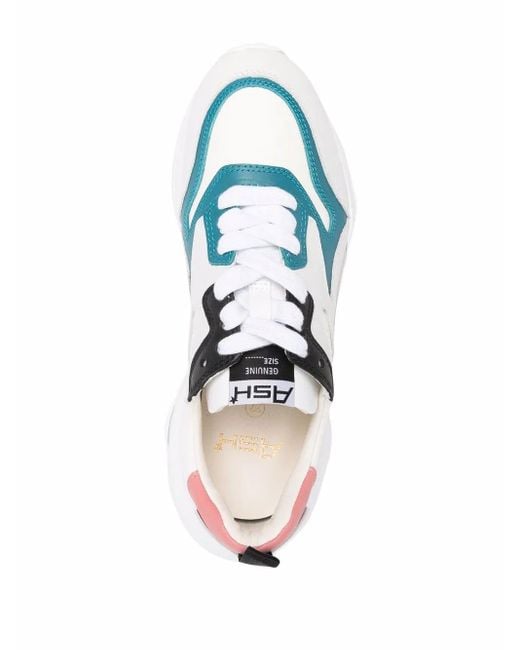 Ash White Octapus Leather Sneakers