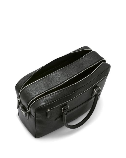 Borsa Da Viaggio Con Zip di Smythson in Black