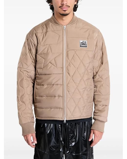 Pleasures Natural Stonehenge Quilted Jacket for men