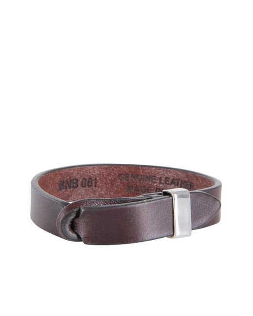 Orciani Purple Interlocking-Closure Bracelet for men