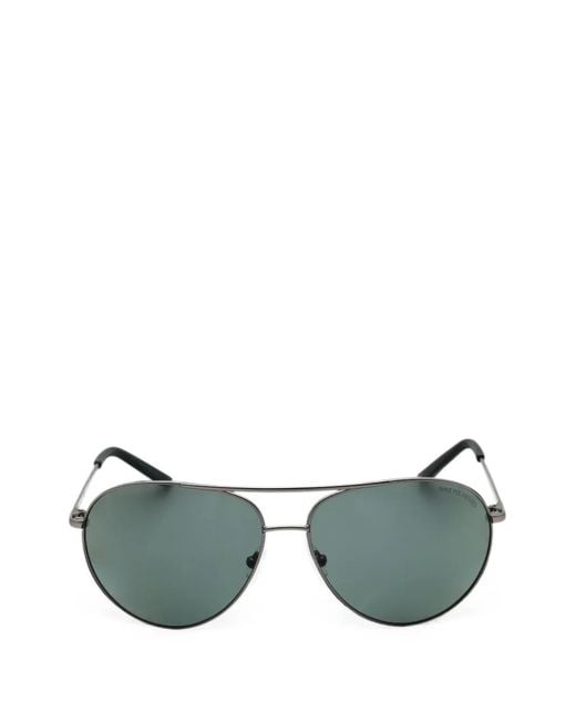Nike Green Geometric Sunglasses for men