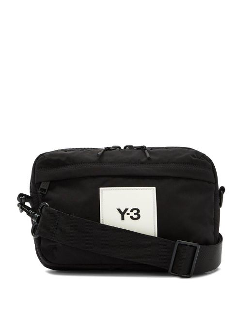 Sacoche Sling à patch logo Y-3 pour homme en coloris Black