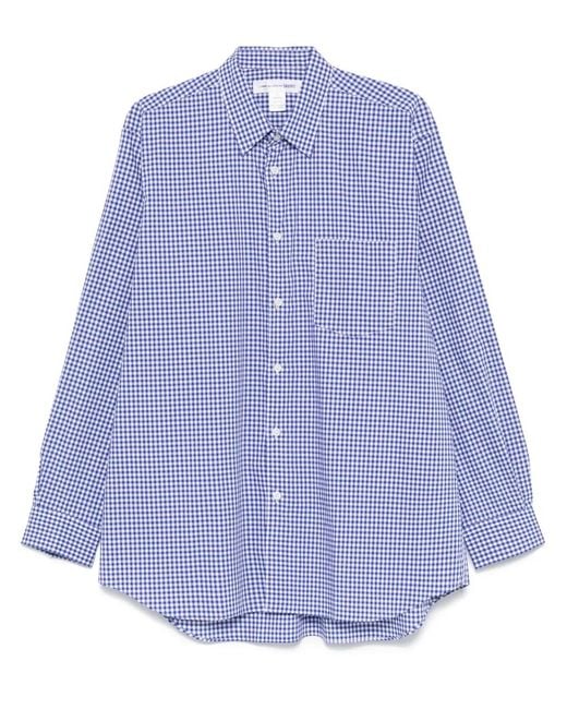 Comme des Garçons Blue Shirt Woven Fzb001Per for men