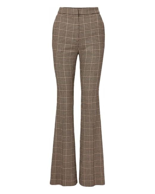 Pantalon Gracie À Carreaux Veronica Beard en coloris Gray