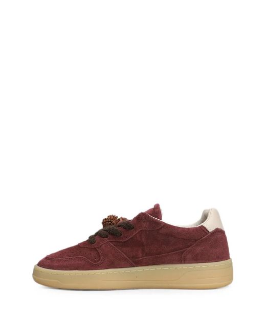 Date Brown Court 2.0 Suede Sneakers
