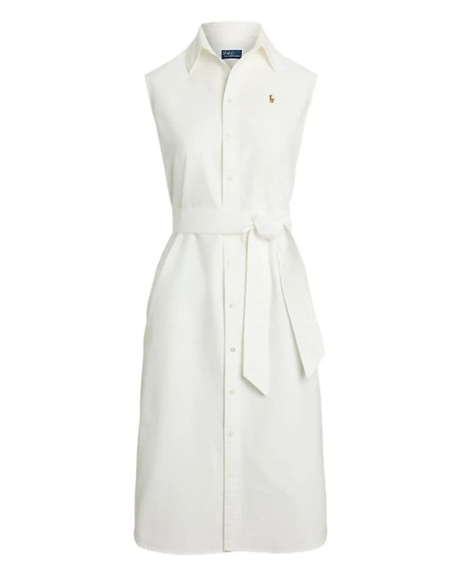 Polo Ralph Lauren ノースリーブワンピース White