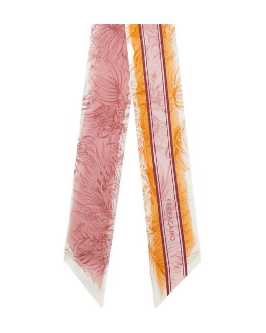 Foulard Bandeau di Ferragamo in White