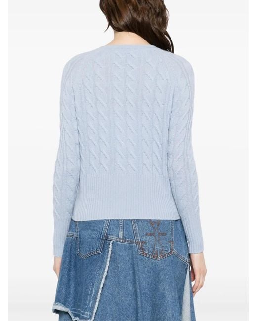 N.Peal Cashmere Blue Myla Cardigan