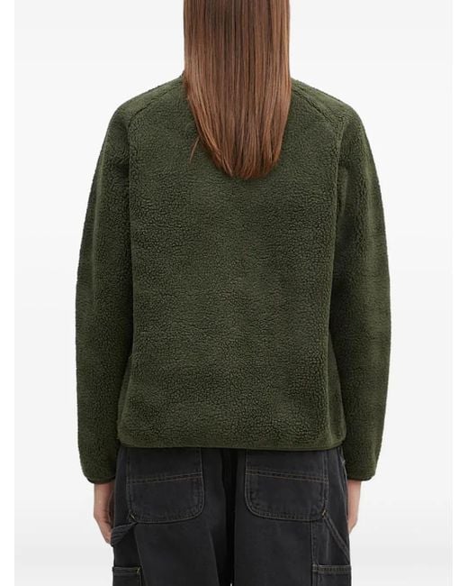 Fjallraven Green Zip-Up Fleece Top