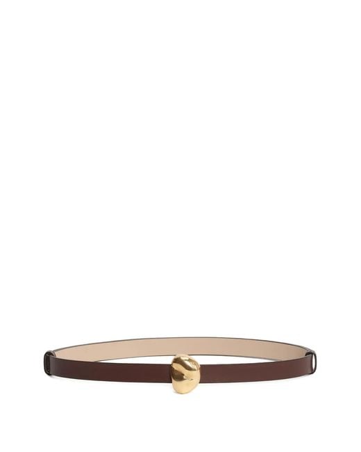 Fabiana Filippi White Leather Belt