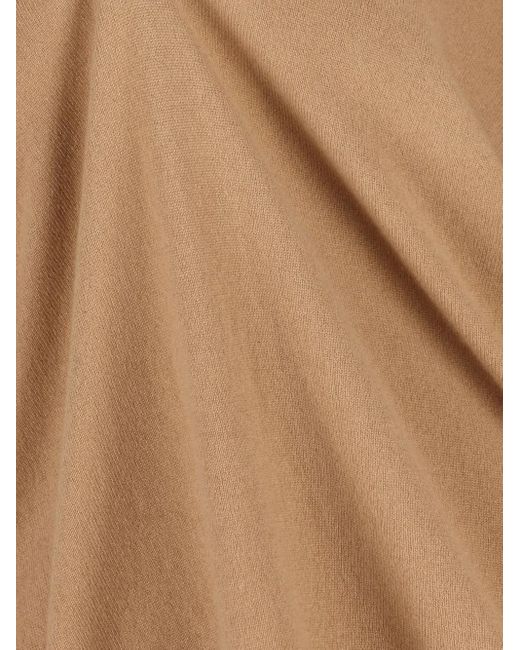 Alpha Studio カシミア Vネックセーター Brown