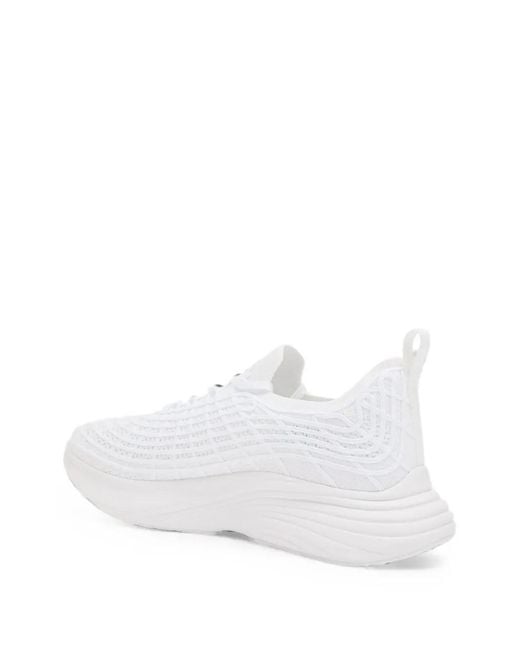 Athletic Propulsion Labs White Techloom Wavy Sneakers for men