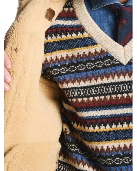 Fay Natural Field Suede Jacket for men