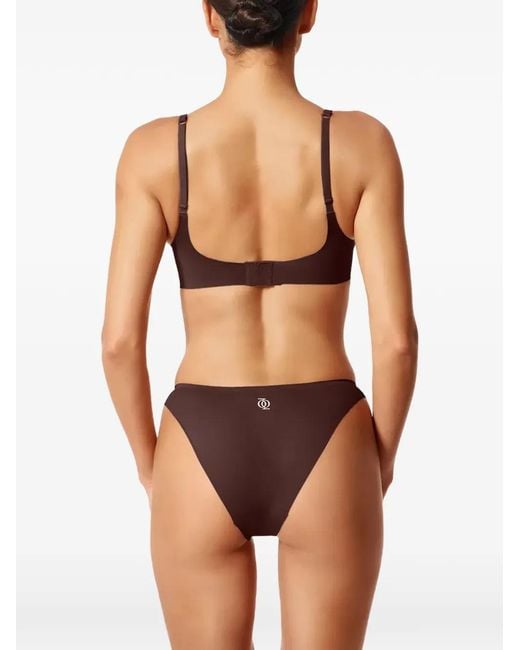 GOD SAVES QUEENS Black Moulded-Cup Underwired Bras