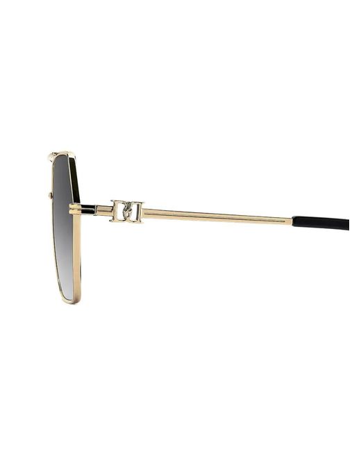 DSquared² Black Geometric-Frame Sunglasses