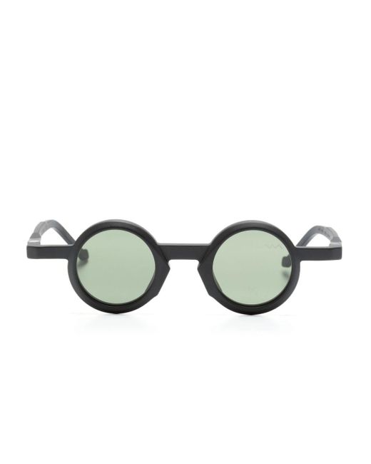 VAVA Eyewear Green Round-frame Tinted-lenses Sunglasses
