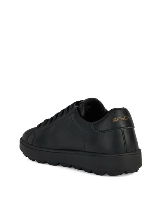 Geox Black Spherica Ecub-1 Sneakers