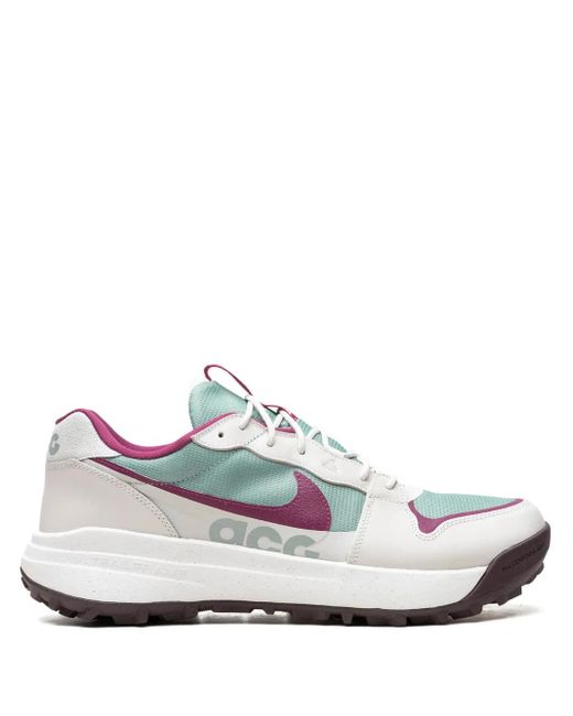 Nike White Acg Lowcate Lace-Up Sneakers for men