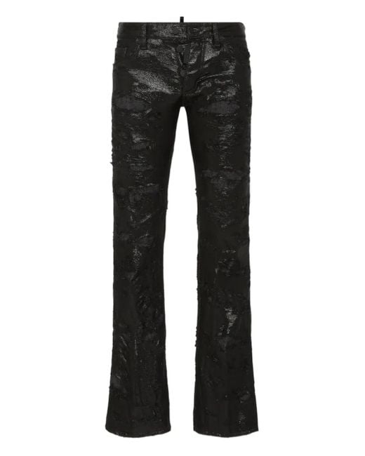 Jeans Svasati Disco Wash Sharpei di DSquared² in Black da Uomo