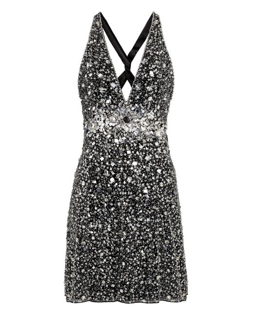 Jenny Packham Black Pretty Things Minikleid