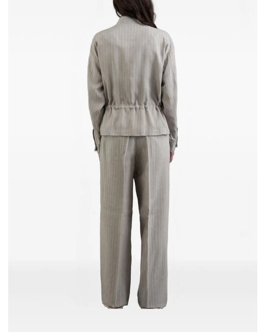 Moorer Gray Tinya-Rvl Jacket