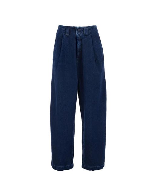 Roy Rogers Blue Pleated Jeans