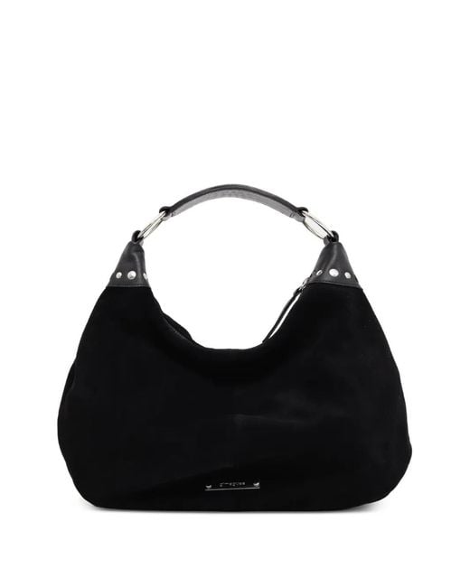 GIMAGUAS Black Laia Stud-Embellished Handbag