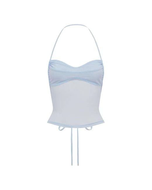 FAE SWIM Blue Sia Top