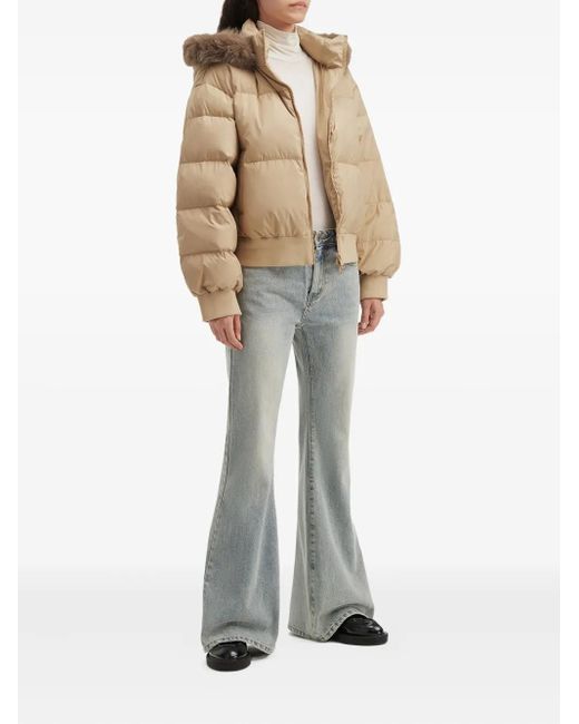 B+ AB Natural Hooded Puffer Jacket