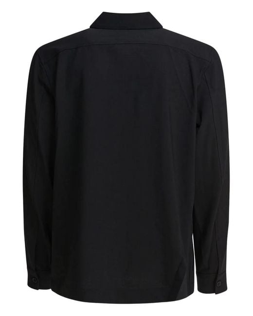 Vince Black Button-Down Pocket Shirt for men