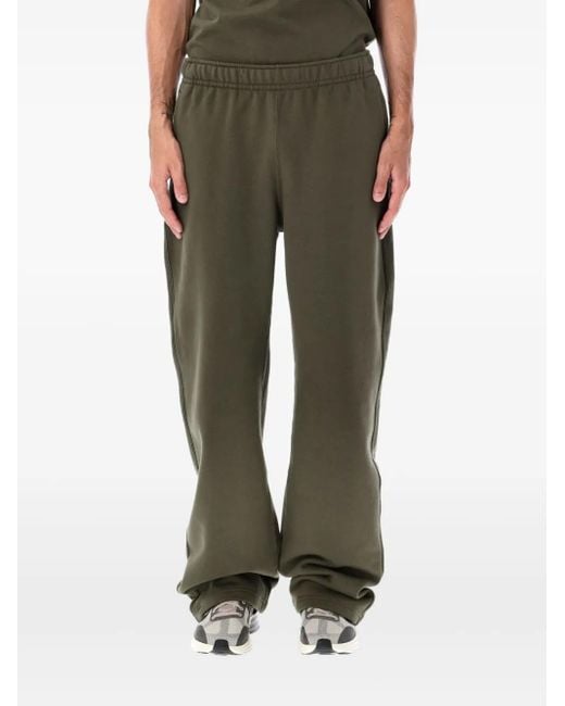 Nike Green Nocta Elastic-Waistband Fleece Track Pants