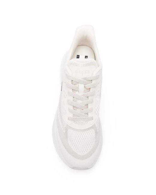 Tommy Hilfiger White Logo-Patch Sneakers for men
