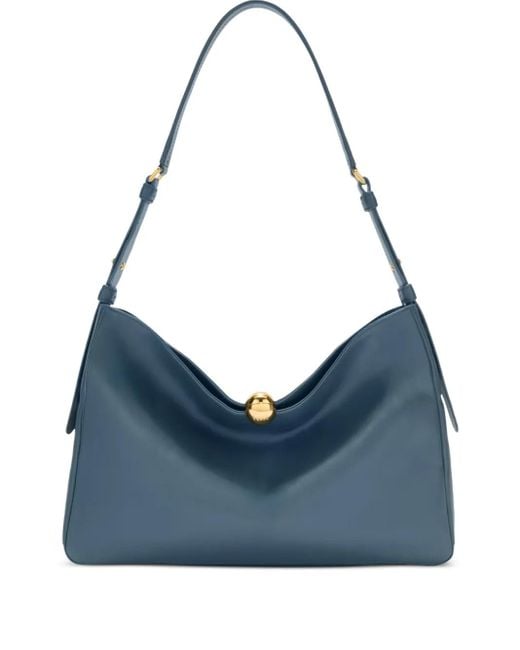 Furla Blue Sfera Soft L Shoulder Bag