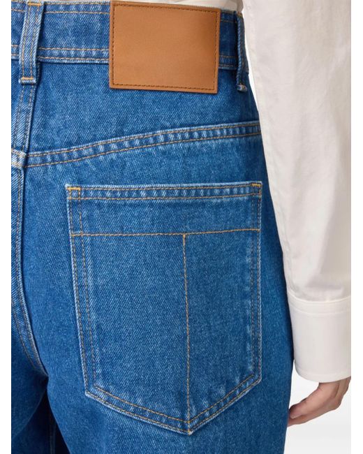 Tod's Blue Back-Patch Jeans