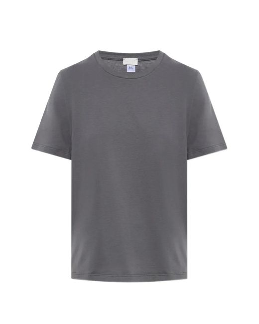 Hanro Gray Crew-Neck Short-Sleeve T-Shirt