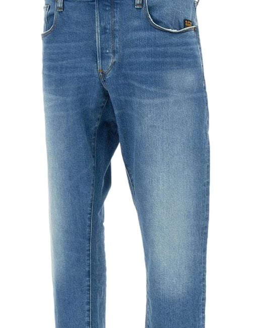 G-Star Blue 3301 Tapered Jeans for men